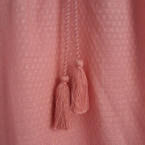 Lucky Brand | Rose Bell Sleeve Peasant Top - Picture 5 of 8